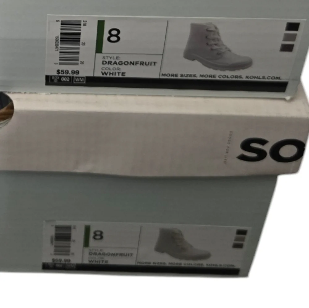 NIB SO Dragonfruit combat style boots